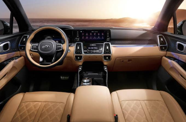 sorento interior
